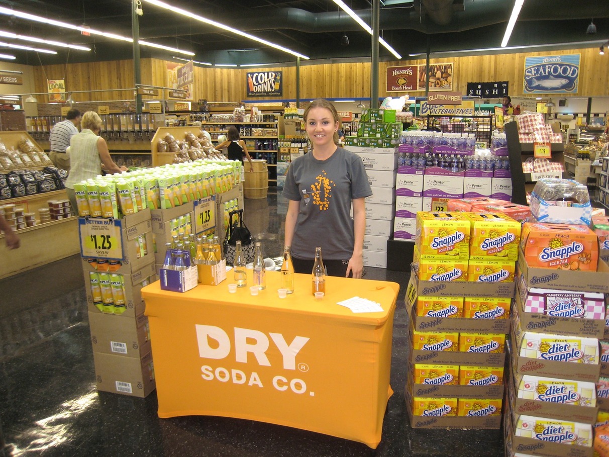 DRY SODA'S PACIFIC NORTHWEST IN-STORE DEMO